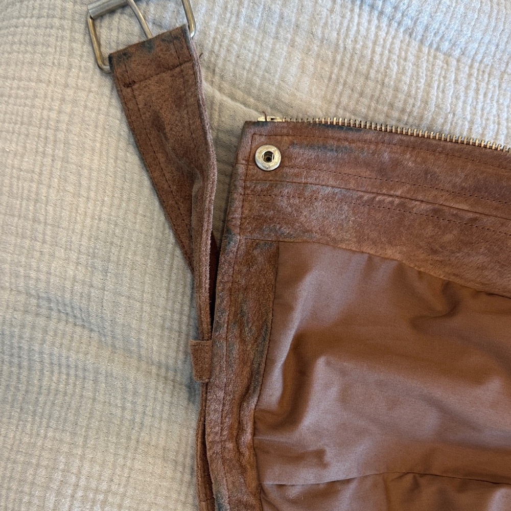 Blank NYC Tan Suede Leather Jacket - Picture 3 of 5